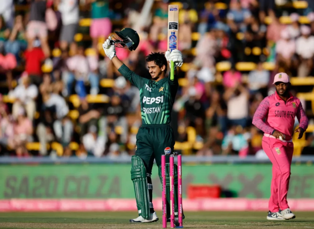 Saim Ayub's Stunning Century Leads Pakistan to 308 Against South Africa