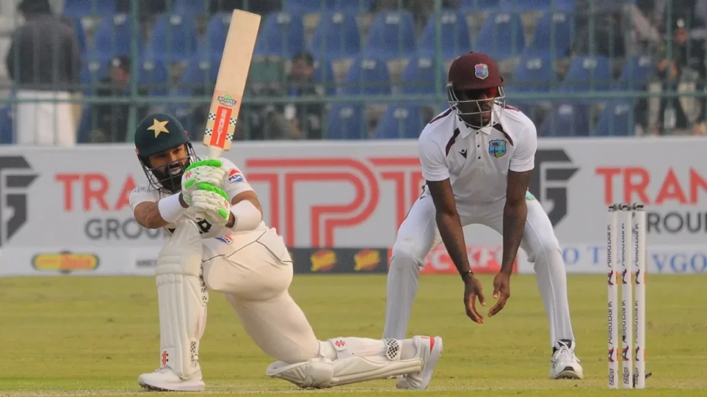 Rizwan and Shakeel Shine as Pakistan Fights Back Against West Indies