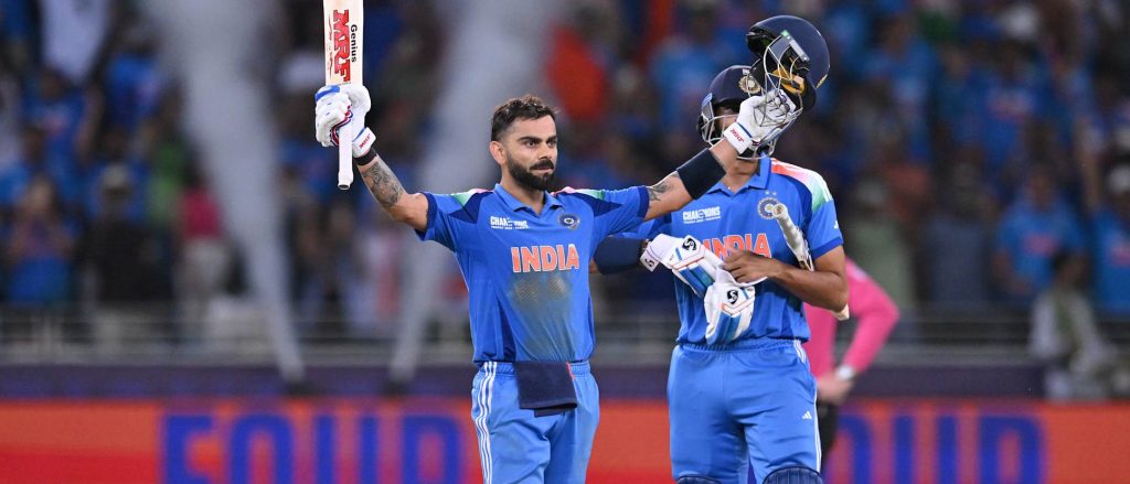 Champions Trophy 2025: Kohli’s Stunning Century Powers India Past Pakistan